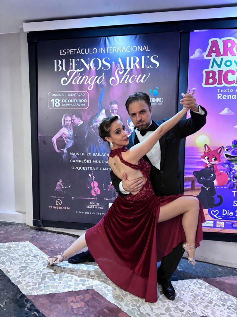 Buenos Aires Tango Show encanta público carioca no palco do Teatro Clara Nunes