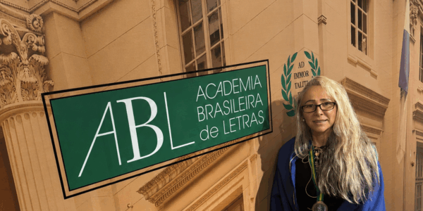 Claudia Cataldi recebe medalha da Academia Brasileira de Letras