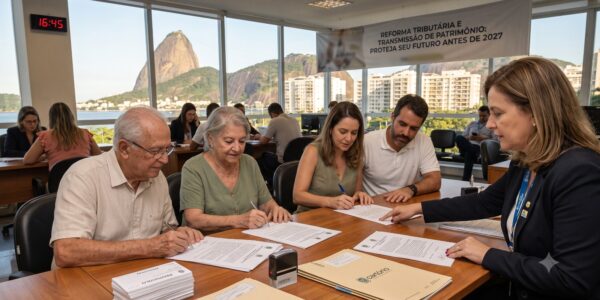 Cariocas aceleram doação de imóveis antes de alta do imposto com a Reforma Tributária
