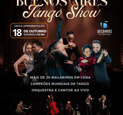 Buenos Aires Tango Show Estreia no Rio